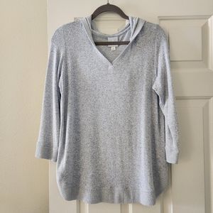 Sunday Lightweight 3/4 Sleeves Hoodie Size Medium